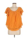 Rue21 Short Sleeve Blouse In Orange