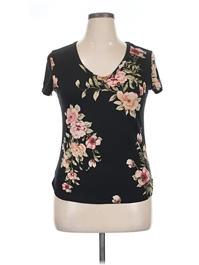 Pre-owned Rue21 Short Sleeve T-shirt In Black