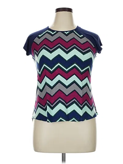 Pre-owned Rue21 Short Sleeve T-shirt In Blue