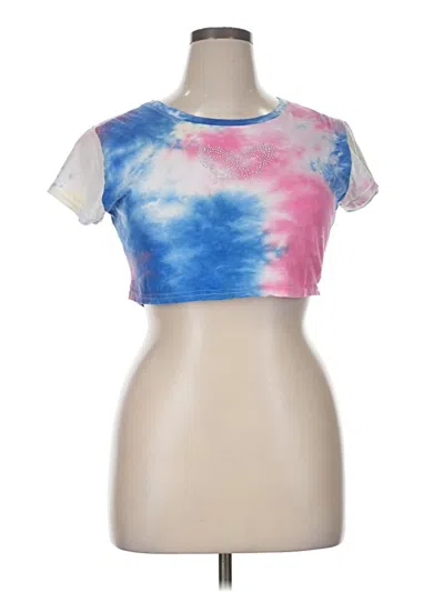 Pre-owned Rue21 Short Sleeve T-shirt In Blue