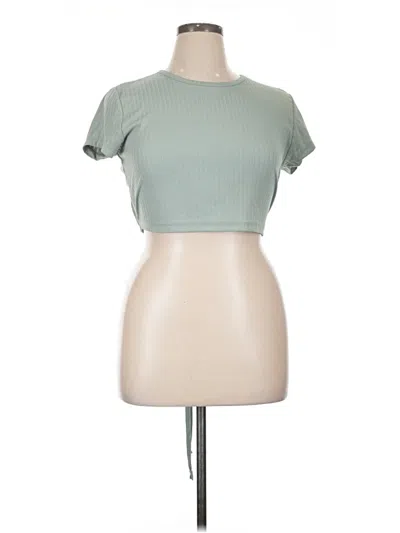Pre-owned Rue21 Short Sleeve T-shirt In Green