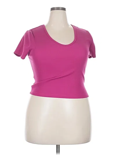 Pre-owned Rue21 Short Sleeve T-shirt In Pink
