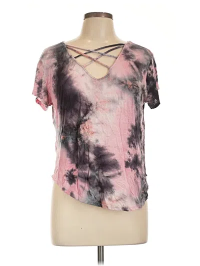 Pre-owned Rue21 Short Sleeve T-shirt In Pink