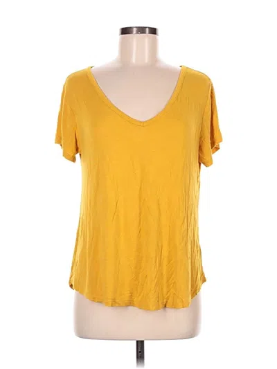 Pre-owned Rue21 Short Sleeve T-shirt In Yellow