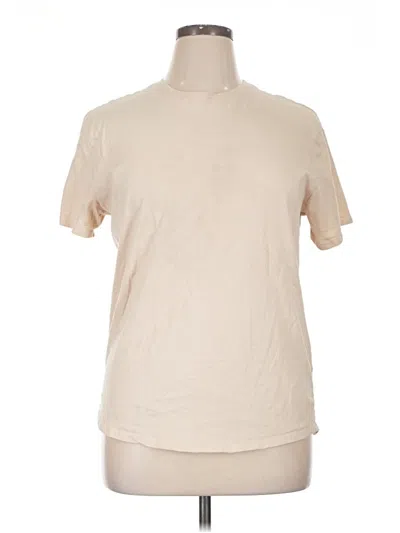 Pre-owned Rue21 Short Sleeve Turtleneck In Tan