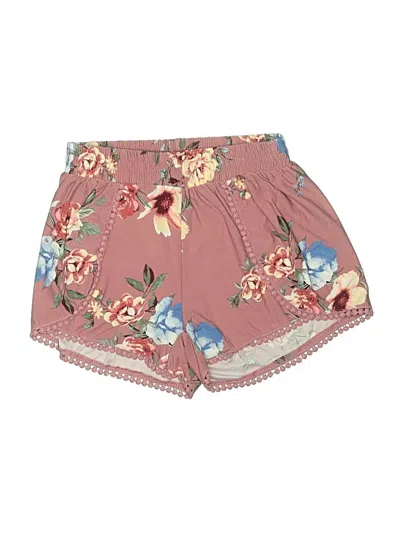 Pre-owned Rue21 Shorts In Burgundy