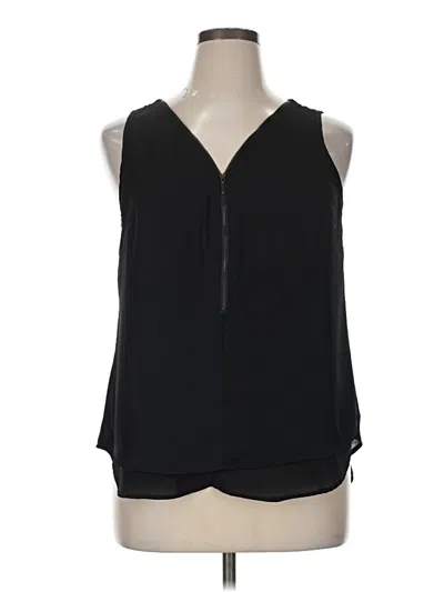 Pre-owned Rue21 Sleeveless Blouse In Black