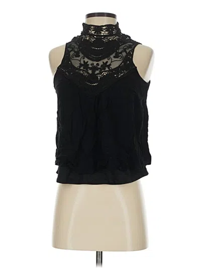 Pre-owned Rue21 Sleeveless Blouse In Black