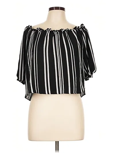 Pre-owned Rue21 Sleeveless Blouse In Black