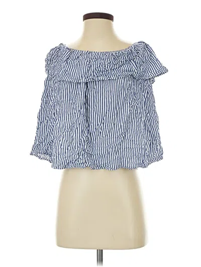 Pre-owned Rue21 Sleeveless Blouse In Blue