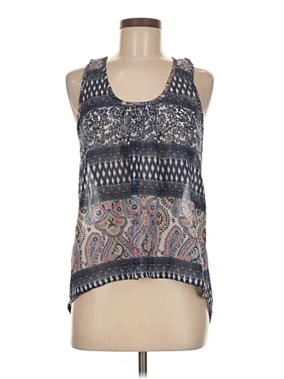 Pre-owned Rue21 Sleeveless Blouse In Blue