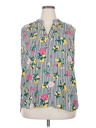 Pre-owned Rue21 Sleeveless Blouse In Green