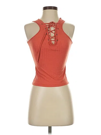 Pre-owned Rue21 Sleeveless Blouse In Orange