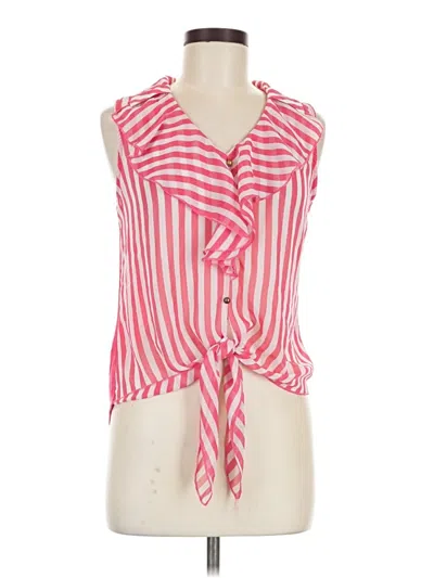 Pre-owned Rue21 Sleeveless Blouse In Pink