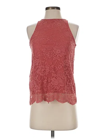 Pre-owned Rue21 Sleeveless Blouse In Red