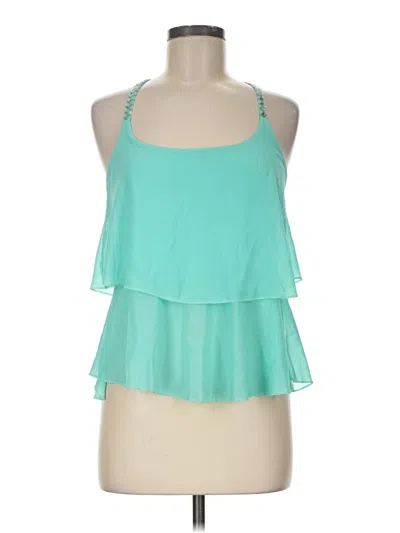 Pre-owned Rue21 Sleeveless Blouse In Teal