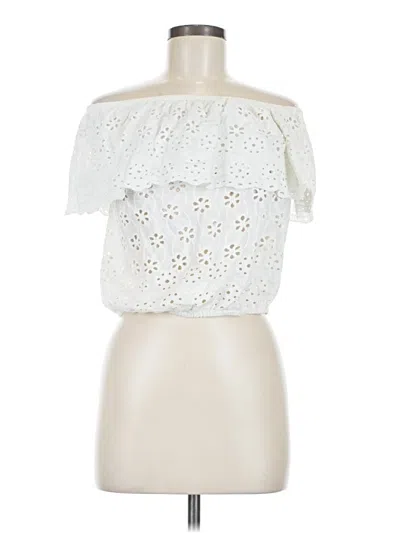 Pre-owned Rue21 Sleeveless Blouse In White