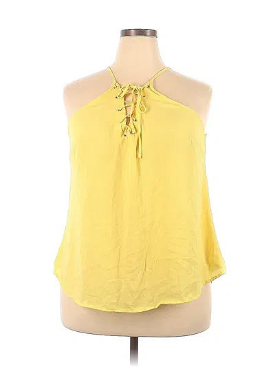 Pre-owned Rue21 Sleeveless Blouse In Yellow