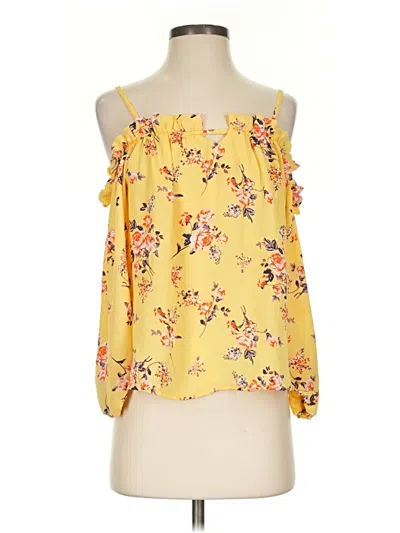 Pre-owned Rue21 Sleeveless Blouse In Yellow