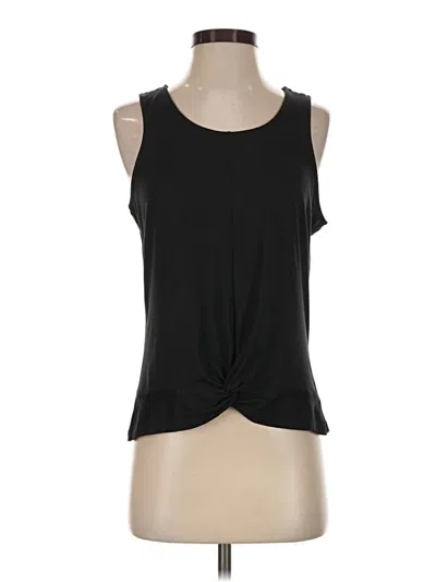 Pre-owned Rue21 Sleeveless Top Black Keyhole Neckline Tops