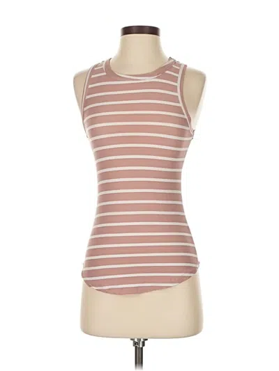 Pre-owned Rue21 Sleeveless Top Brown Halter Neckline Tops