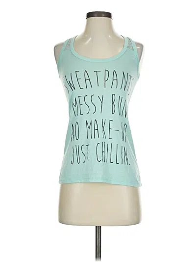 Pre-owned Rue21 Sleeveless T-shirt In Blue