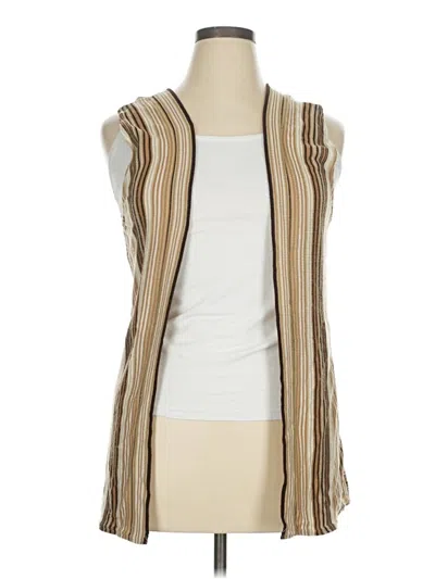 Pre-owned Rue21 Sweater Vest In Brown