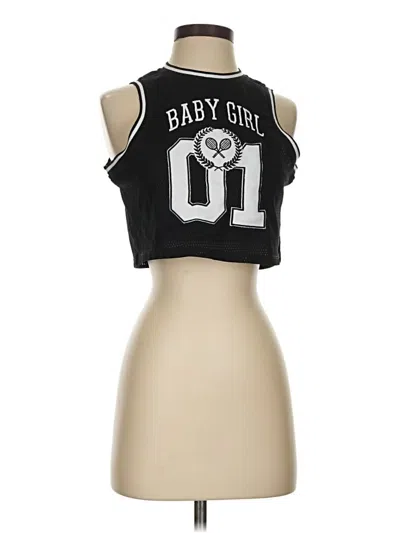 Pre-owned Rue21 Tank Top Black Halter Neckline Tops