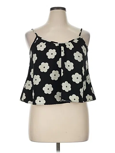 Pre-owned Rue21 Tank Top Black Strapless Neckline Tops