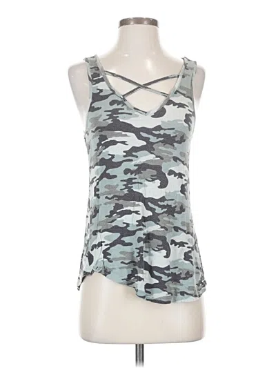 Pre-owned Rue21 Tank Top Blue Strapless Neckline Tops