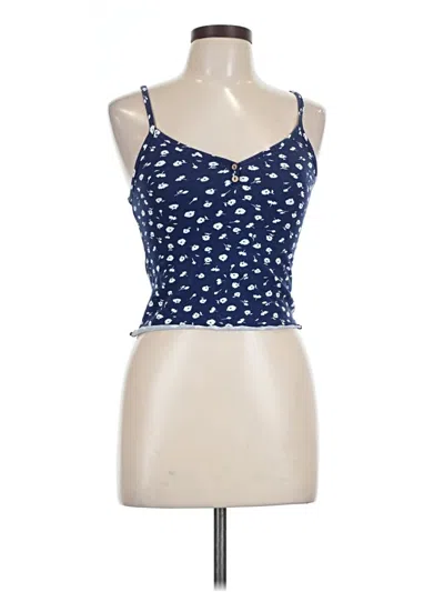 Pre-owned Rue21 Tank Top Blue Sweetheart Neckline Tops