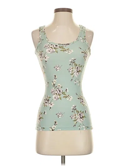 Rue21 Tank Top Green Halter Neckline Tops