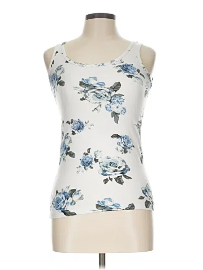 Pre-owned Rue21 Tank Top Ivory Halter Neckline Tops