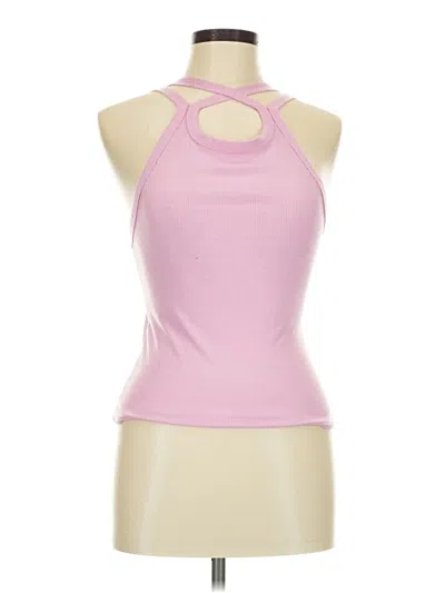 Pre-owned Rue21 Tank Top Pink Halter Neckline Tops