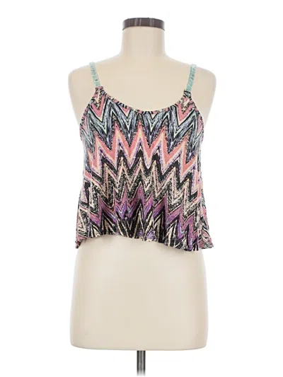 Pre-owned Rue21 Tank Top Pink Halter Neckline Tops