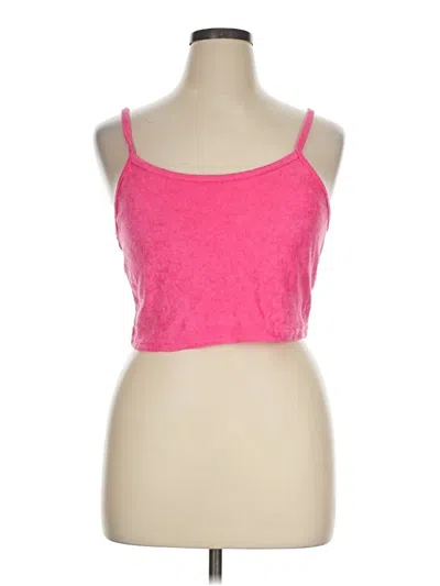 Pre-owned Rue21 Tank Top Pink Strapless Neckline Tops