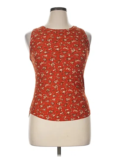 Pre-owned Rue21 Tank Top Red Halter Neckline Tops