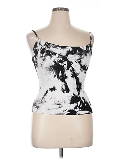 Pre-owned Rue21 Tank Top Silver Strapless Neckline Tops