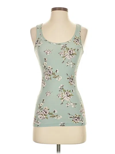 Pre-owned Rue21 Tank Top Teal Strapless Neckline Tops