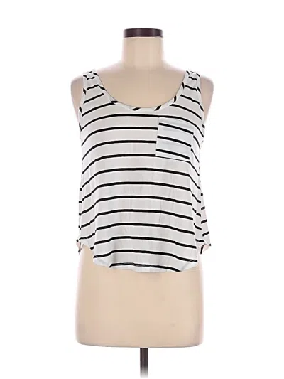 Pre-owned Rue21 Tank Top White Strapless Neckline Tops