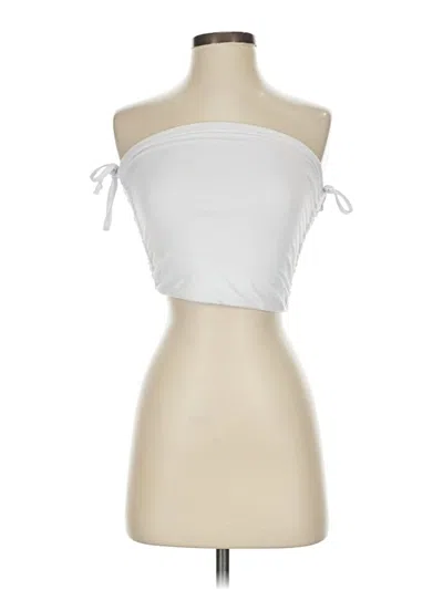 Pre-owned Rue21 Tube Top White Strapless Neckline Tops