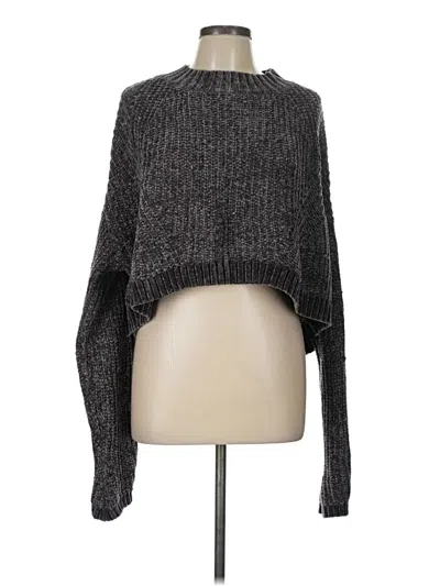 Pre-owned Rue21 Turtleneck Sweater In Gray