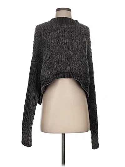 Pre-owned Rue21 Turtleneck Sweater In Gray