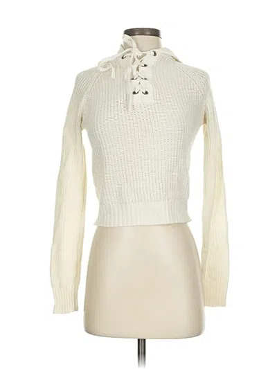 Pre-owned Rue21 Turtleneck Sweater In Ivory