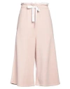 Rue•8isquit Woman Pants Blush Size L Cotton In Pink