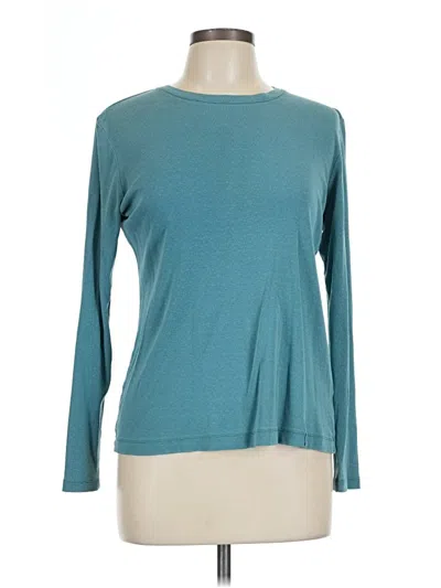 Pre-owned Ruff Hewn 3/4 Sleeve T-shirt In Blue