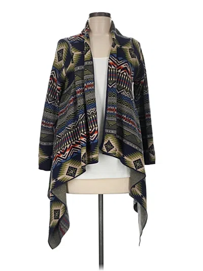 Pre-owned Ruff Hewn Cardigan Sweater In Blue