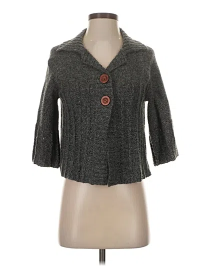 Pre-owned Ruff Hewn Cardigan Sweater In Gray