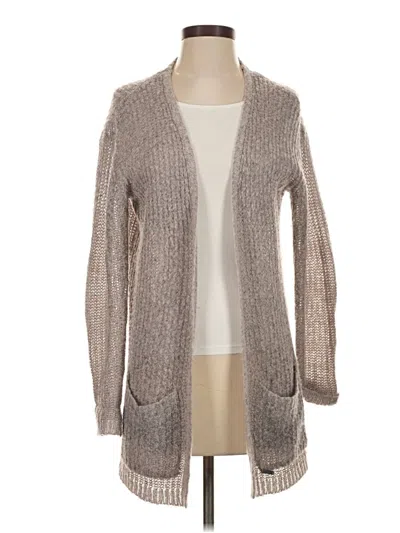 Pre-owned Ruff Hewn Cardigan Sweater In Tan