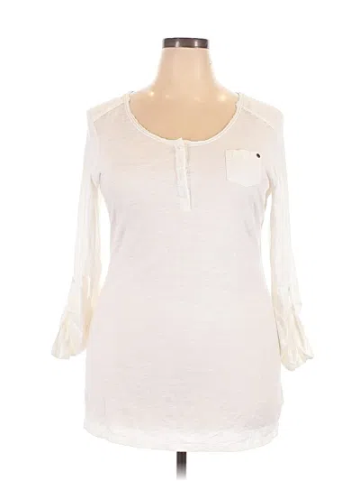Pre-owned Ruff Hewn Casual Dress In Ivory